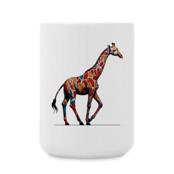 Girafe - Grande tasse 440 ml - blanc - Devant