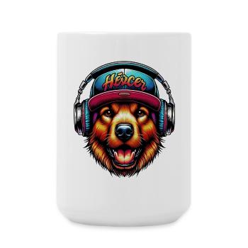 Chien - Grande tasse 440 ml - blanc - Devant