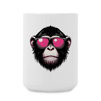 Singe - Grande tasse 440 ml - blanc - Devant