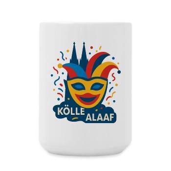 Kölle Alaaf! - Große Tasse 440 ml - Weiß - Vorne