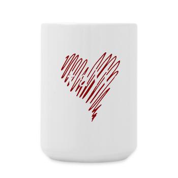 Ich liebe Italien, italienischen Stolz - Große Tasse 440 ml - Weiß - Vorne
