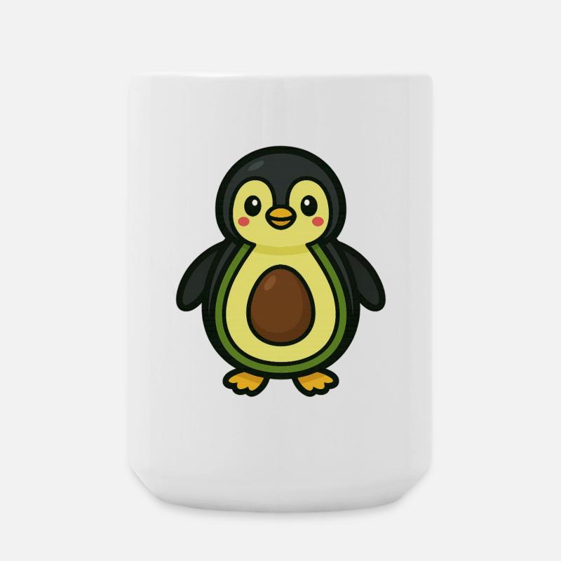 Pingucado - Grande tasse 440 ml - blanc