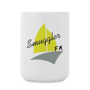 smuggler fm - Large Mug 440 ml - white - Front