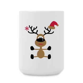 Noël - Grande tasse 440 ml - blanc - Devant