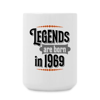 born in 1969 - Large Mug 440 ml - white - Front