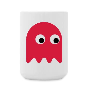 Game Classics Ghost - Große Tasse 440 ml - Weiß - Vorne