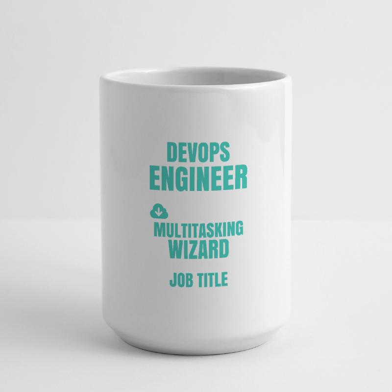 DevOps Engineer Multitasking Wizard Large Mug 440 ml