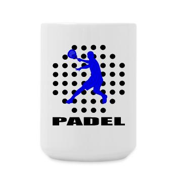 Padel - Grande tasse 440 ml - blanc - Devant