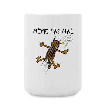 Même pas mal ! - Grande tasse 440 ml - blanc - Devant