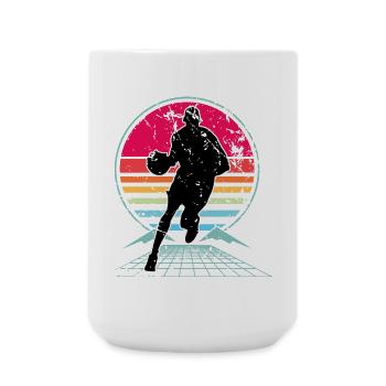 Basketball basketball players - Large Mug 440 ml - white - Front