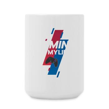 Le jeu vidéo, c’est ma vie - Grande tasse 440 ml - blanc - Devant