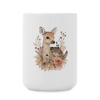 Fawn fawn - Large Mug 440 ml - white - Front