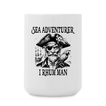 I RHUM MAN - Large Mug 440 ml - white - Front