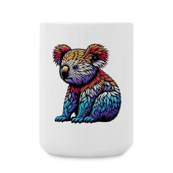 Koala - Große Tasse 440 ml - Weiß - Vorne