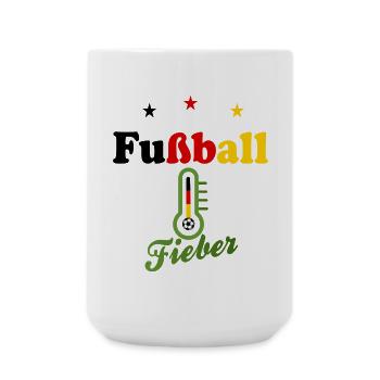Fußballer Sport Fieber - Große Tasse 440 ml - Weiß - Vorne