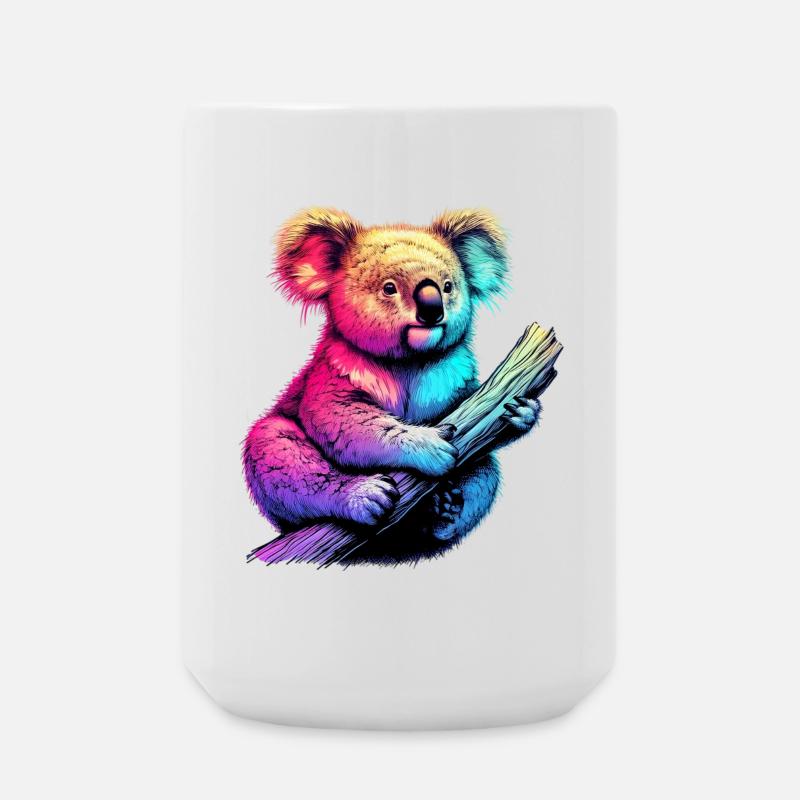 Koala - Große Tasse 440 ml - Weiß