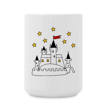 anniversaire. anniversaire décennie. humour. drôle - Grande tasse 440 ml - blanc - Devant