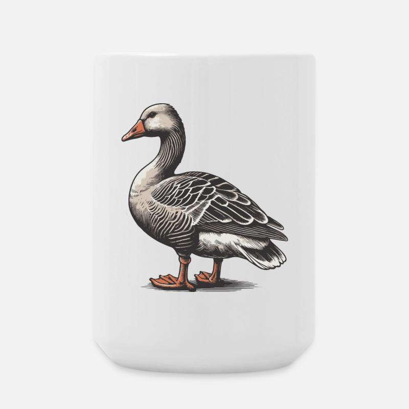 Goose - Large Mug 440 ml - white
