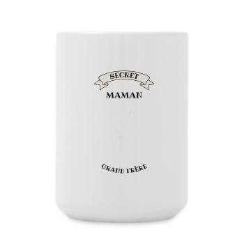 Secret dans le ventre de maman - Grande tasse 440 ml - blanc - Devant