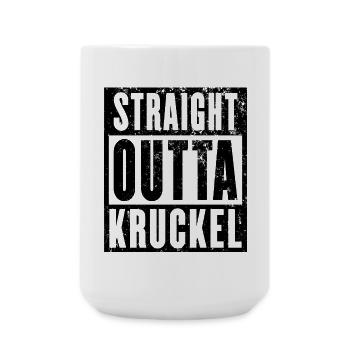 Kruckel, Ruhrgebiet, Ruhrpott, Dortmund-Kruckel - Große Tasse 440 ml - Weiß - Vorne