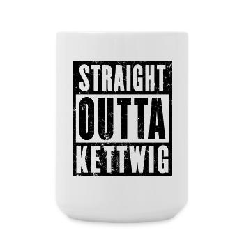 Kettwig, Ruhrgebiet, Ruhrpott, Essen-Kettwig - Große Tasse 440 ml - Weiß - Vorne
