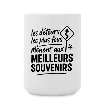 Illustration Éco-Responsable Nature - Grande tasse 440 ml - blanc - Devant