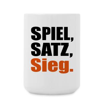 2541614 15682846 tennis - Große Tasse 440 ml - Weiß - Vorne