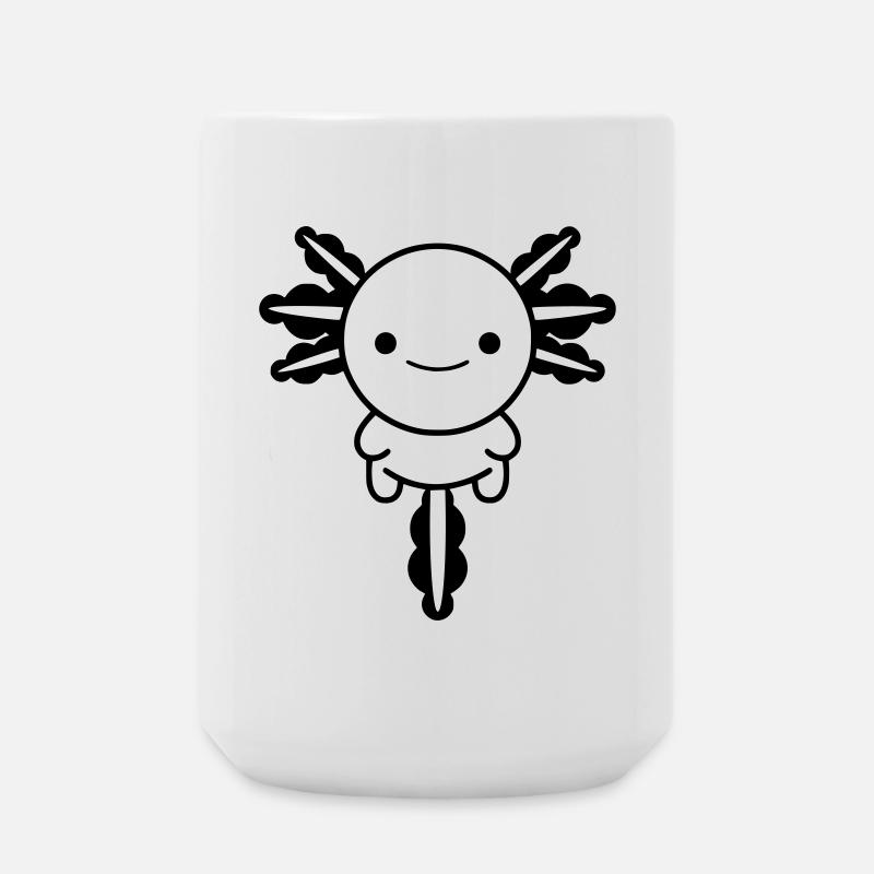 Axolotl - Große Tasse 440 ml - Weiß