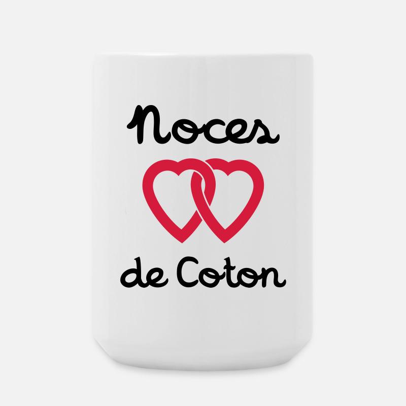 Noces de Coton - Grande tasse 440 ml - blanc