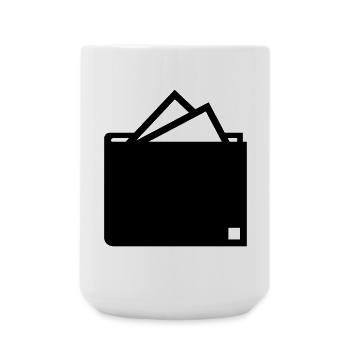 Argent - Grande tasse 440 ml - blanc - Devant