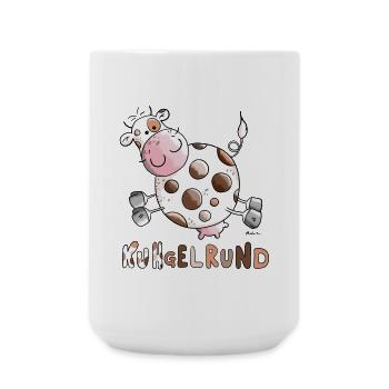 KuHgelrund - Große Tasse 440 ml - Weiß - Vorne