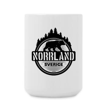 Bär Norrland Sverige - Grande tasse 440 ml - blanc - Devant