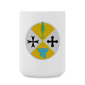 Calabria Italy - Large Mug 440 ml - white - Front