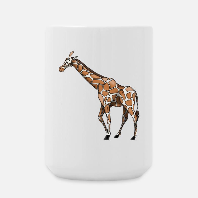Giraffe - Große Tasse 440 ml - Weiß