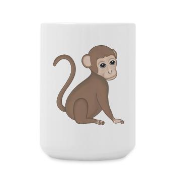 Monkey Baby Monkey - Large Mug 440 ml - white - Front