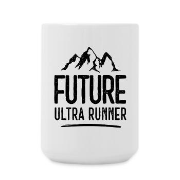 Future Ultra Runner - Große Tasse 440 ml - Weiß - Vorne