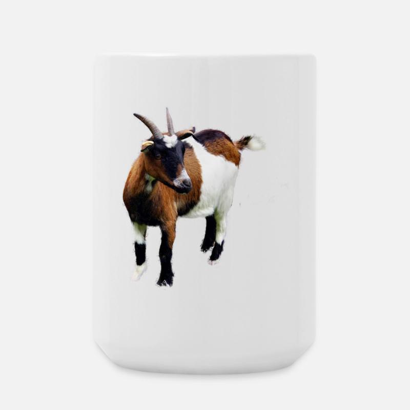 Chèvre - Grande tasse 440 ml - blanc