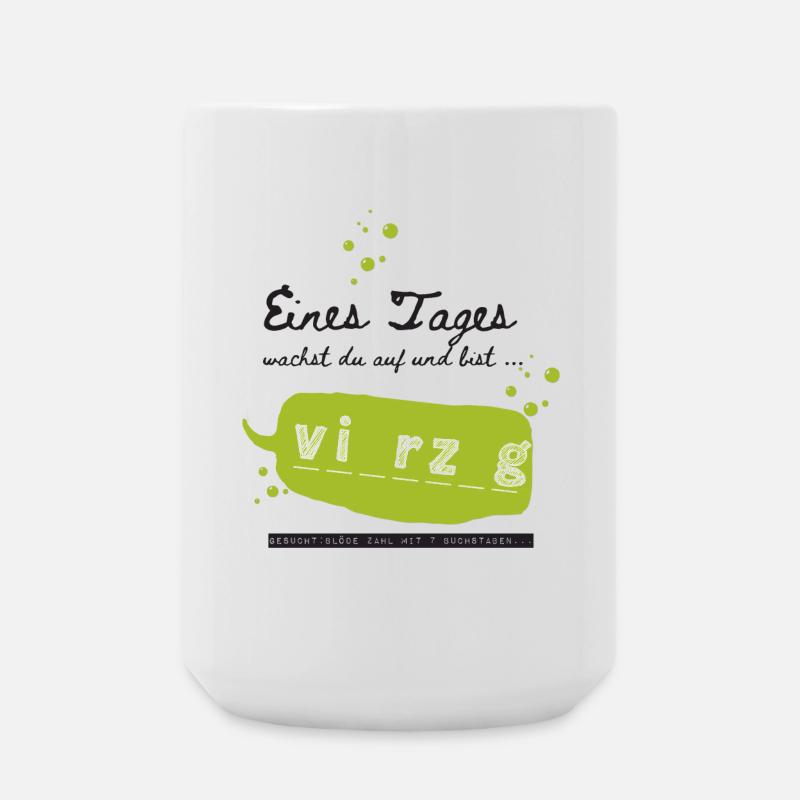Vierzigster Geburtstag - Große Tasse 440 ml - Weiß