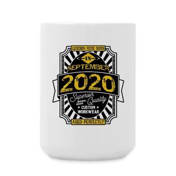 2020 SEPTEMBER - Large Mug 440 ml - white - Front