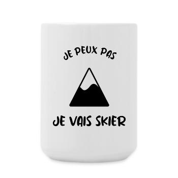 NOËL. ANNEE. ANNIVERSAIRE. RETRAITE. PAPA. MAMAM. - Grande tasse 440 ml - blanc - Devant