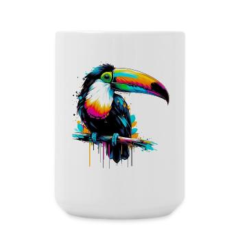 Tukan - Große Tasse 440 ml - Weiß - Vorne