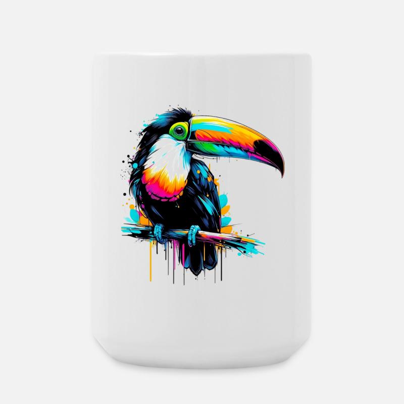 Toucan - Large Mug 440 ml - white