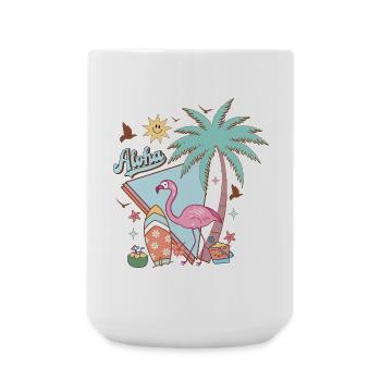 Aloha Summer - Large Mug 440 ml - white - Front