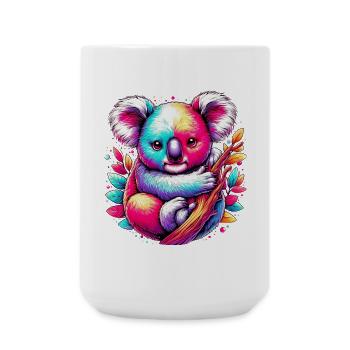 Koala - Große Tasse 440 ml - Weiß - Vorne