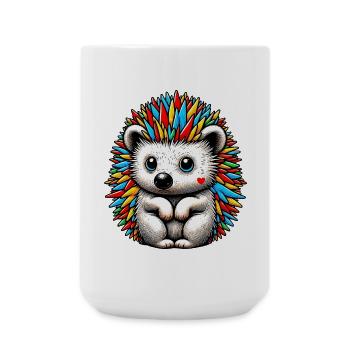 Hedgehog - Large Mug 440 ml - white - Front