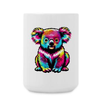 Koala - Große Tasse 440 ml - Weiß - Vorne