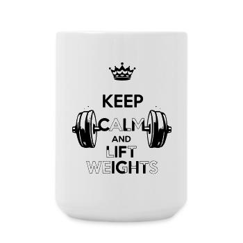 Keep Calm - Large Mug 440 ml - white - Front