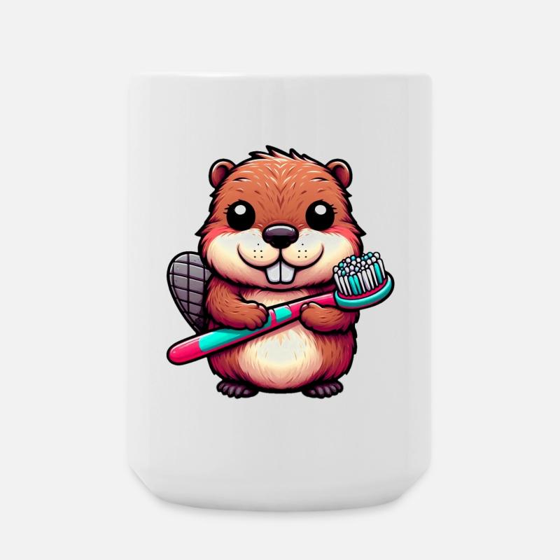 Castor - Grande tasse 440 ml - blanc