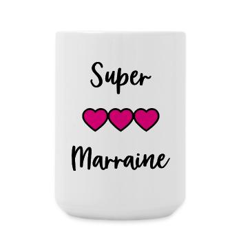 PATIN. TANTE. TATA. MAMA. MUTTERTAG - Große Tasse 440 ml - Weiß - Vorne