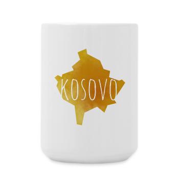 kosovo - Large Mug 440 ml - white - Front